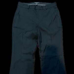 Banana Republic Logan Curvy Fit Black Slacks